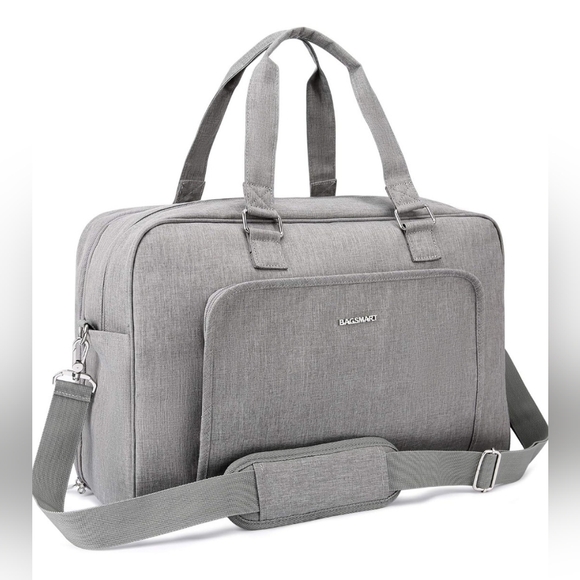 Bagsmart Handbags - NWT BAGSMART Gray Women's Weekender Travel Bag